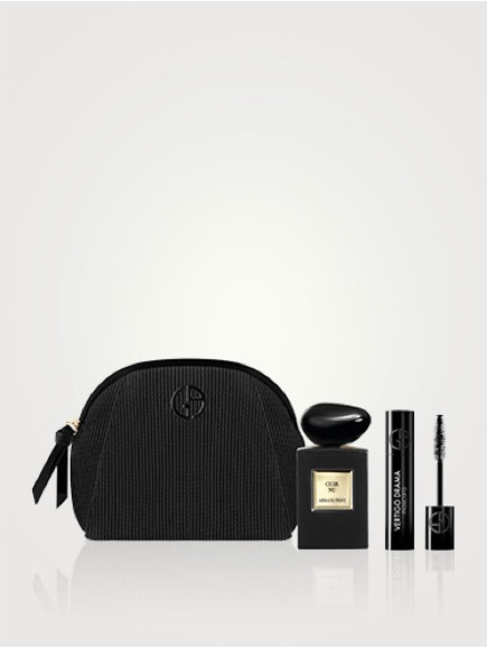 Giorgio Armani 3-Piece Gift Set w Perfume, Mini Mascara, Pouch NEW Best gift GWP